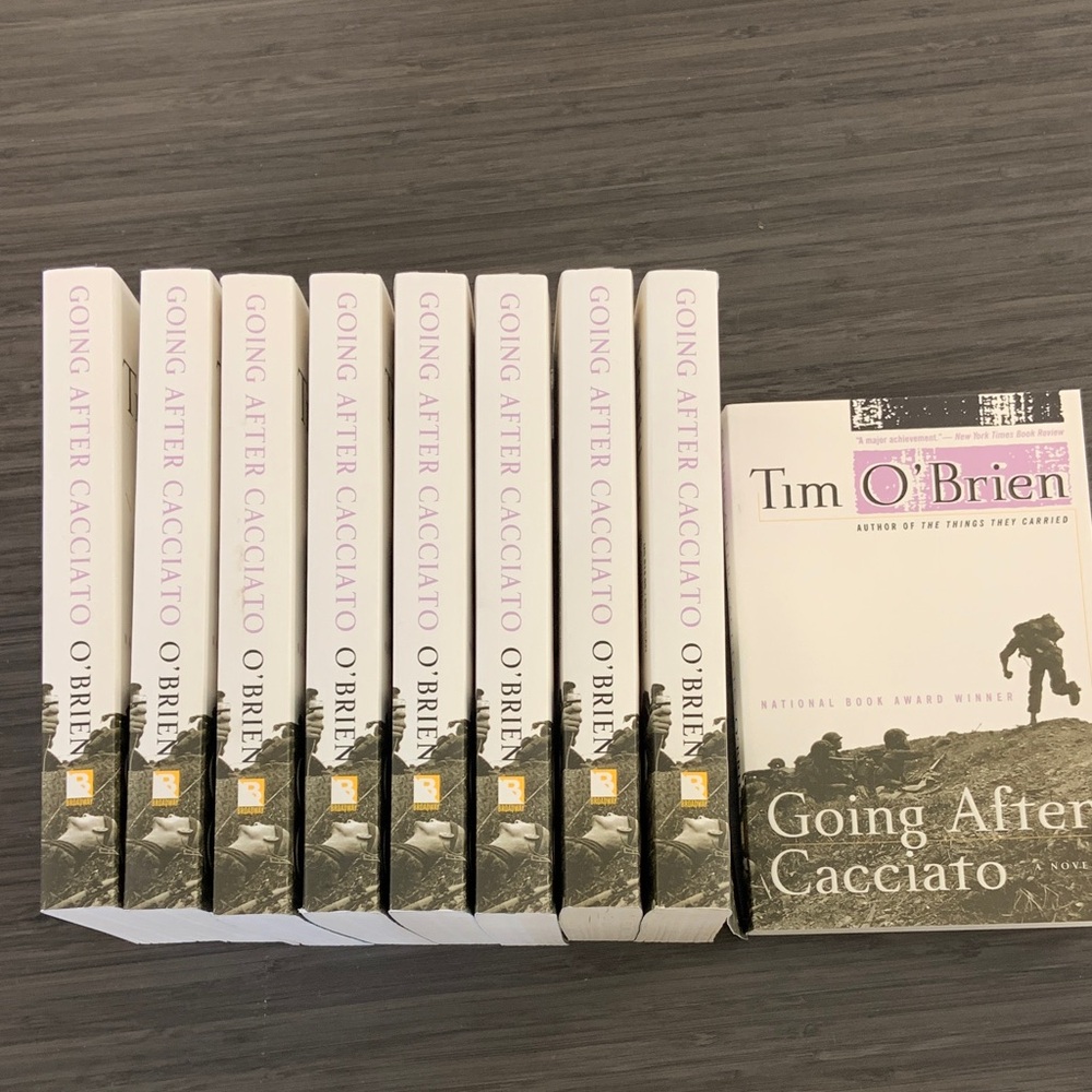 Going After Cacciato by Tim O'Brien Book Set